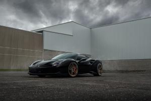 Ferrari 488 GTB by Titan Motorworks on ADV.1 Wheels (ADV05 M.V2 CS) 2019 года